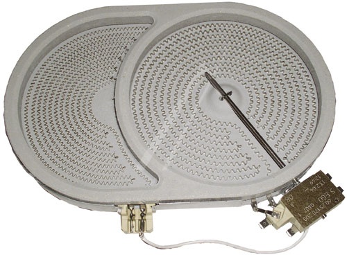 ΕΣΤΙΑ ΚΕΡΑΜΙΚΗ ΟΒΑΛ  28.5CM 19CM 2400W